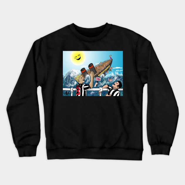 Tarra... Farewell... Bon Voyage... Auf Weidersehen... Crewneck Sweatshirt by ATOMCultUK